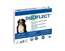 Duoflect - Pipettes Antiparasitaire de 40 à 60Kg pour Chien - x3