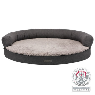 Trixie - Vital sofa Bendson ovale gris foncé/gris clair - 100 x 80 cm