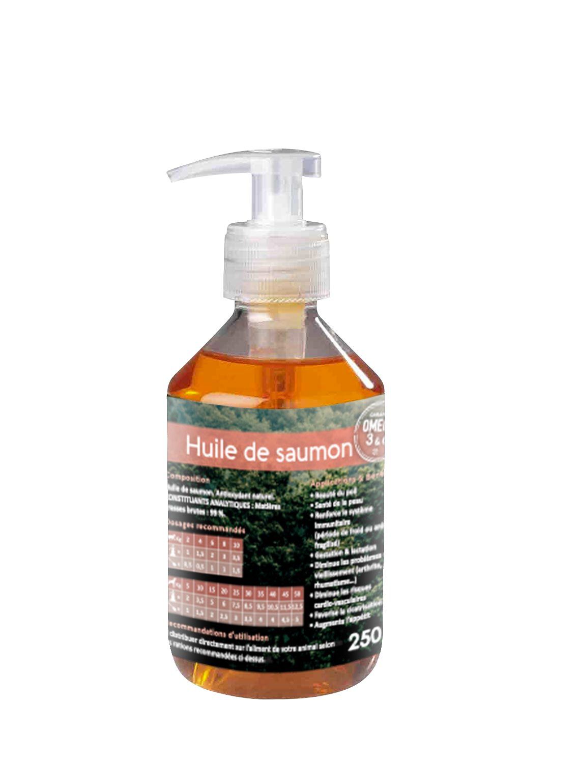 Nutrivet - Compl&eacute;ment Nutritionnel Huile de Saumon pour Chien et Chat - 250ml Image num&eacute;ro 1