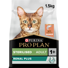 Pro Plan - Croquettes Sterilised au Saumon pour Chat Adulte Stérilisé - 1,5Kg image number null