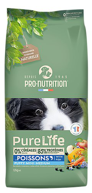 Pro-Nutrition - Croquettes Pure Life Puppy Mini Medium pour Chiot