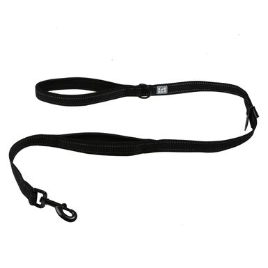 Duvoplus - Laisse Fashion Ultimate Fit On-The-Road Noir pour Chiens
