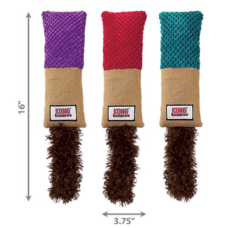 KONG - Jouet Kickeroo Cuddler pour Chats Image numéro 3 KONG - Jouet Kickeroo Cuddler pour Chats Image numéro 3