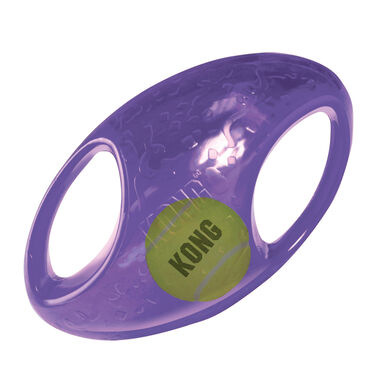 KONG - Jouet Balle Jumbler Foot pour Chien