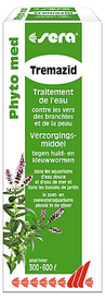 Sera - Traitement d'Eau Phyto Med Tremazid pour Aquarium d'Eau Douce et d'Eau de Mer - 30ml
