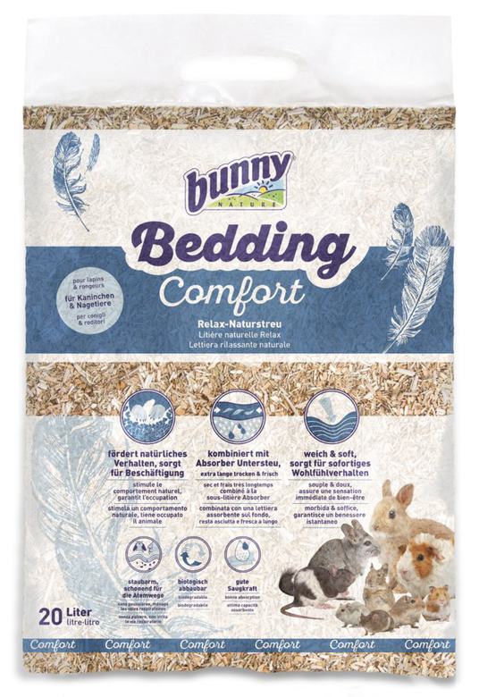 BunnyNature - Litière naturelle relax Bedding Comfort - 20 l image number null