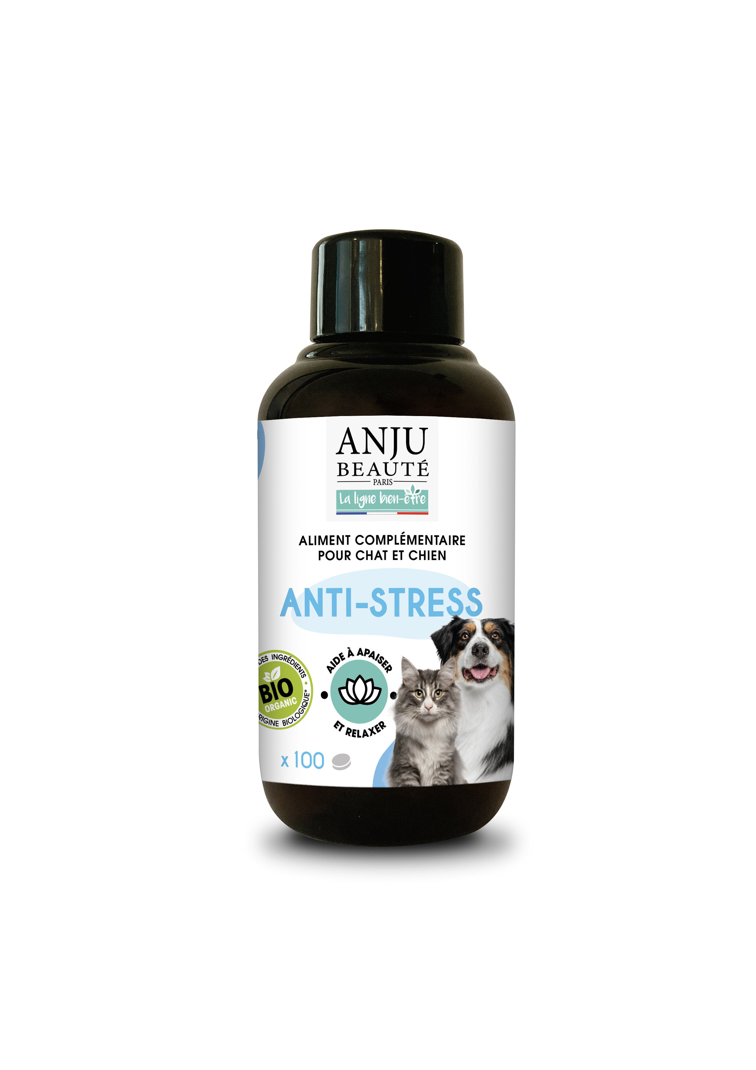 Anju Beaute - Aliment Compl&eacute;mentaire pour Chats et Chiens Anti-stress - x100 Image num&eacute;ro 1