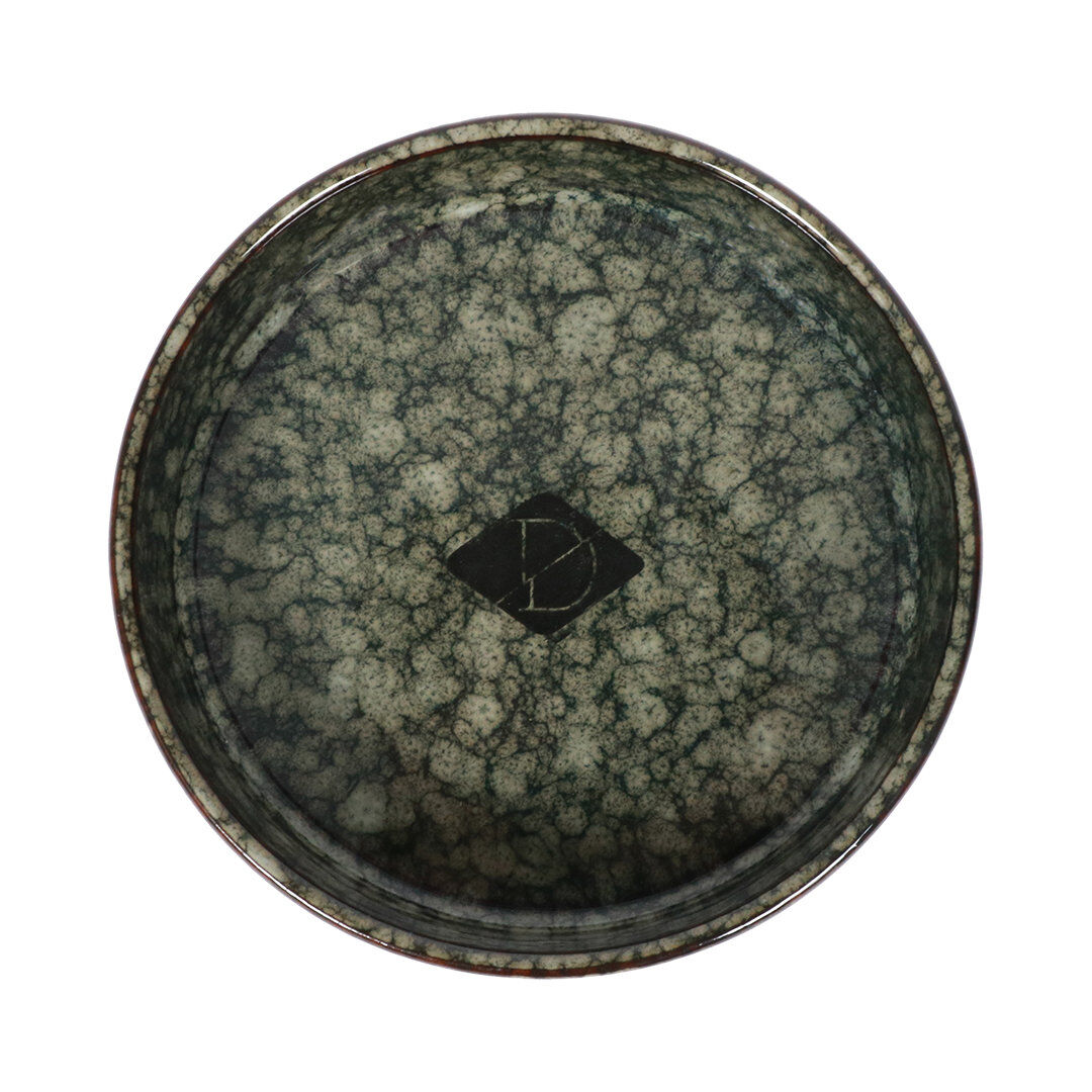 D&D - Gamelle et Ecuelle D'eau Jasper pour Chat 200ml - 13,5x13,5x3,5cm Vert Image num&eacute;ro 2