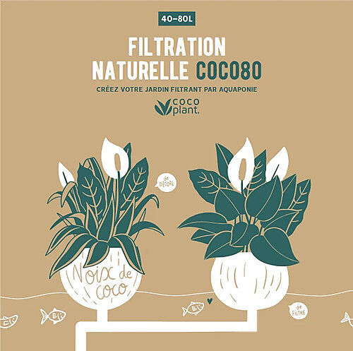 CocoPlant - Filtration Naturelle Coco80 pour Aquarium Image num&eacute;ro 2
