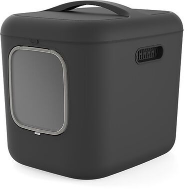 Rotho - Maison de Toilette Biala XL pour Chat - Anthracite