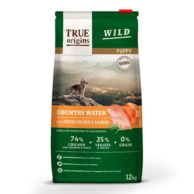 True Origins Wild - Croquettes Poulet & Saumon pour Chiots