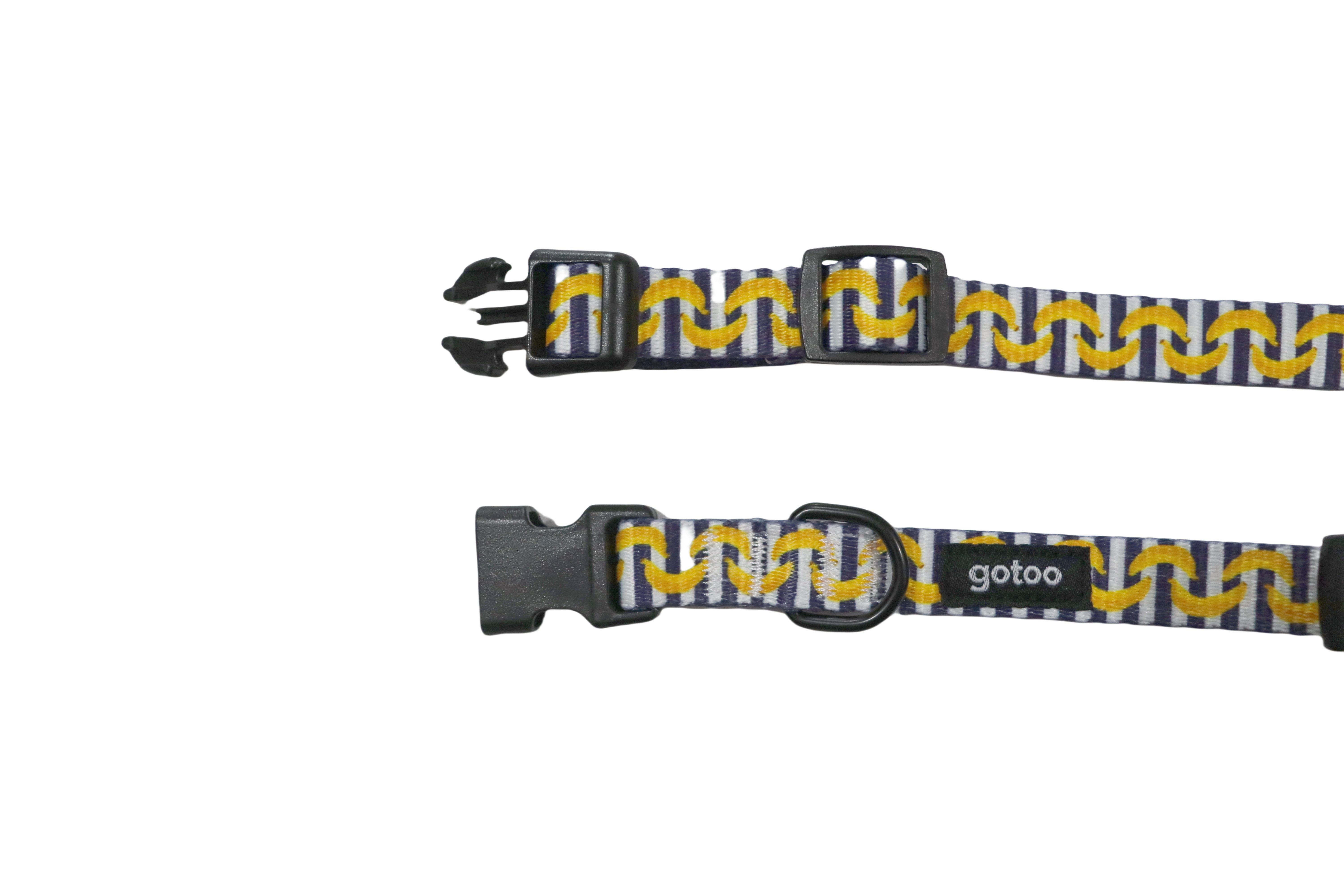 Gotoo - Collier Banane Bleu pour Chien - XS Image num&eacute;ro 2