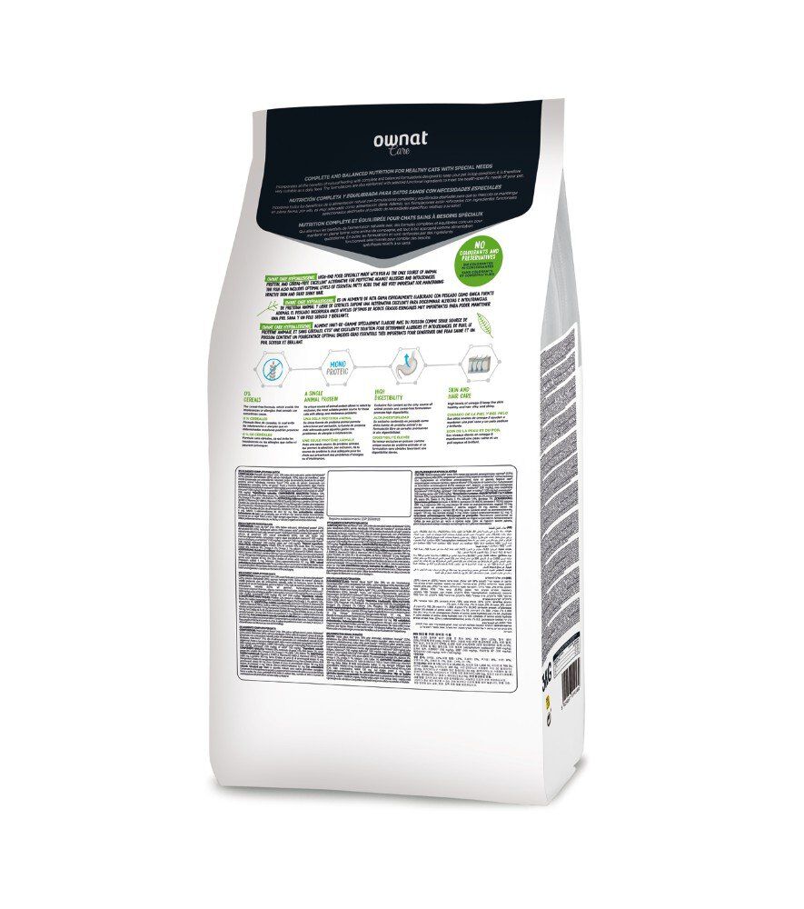 Ownat - Croquettes Care Hypoallergenic pour Chats - 3Kg Image num&eacute;ro 2