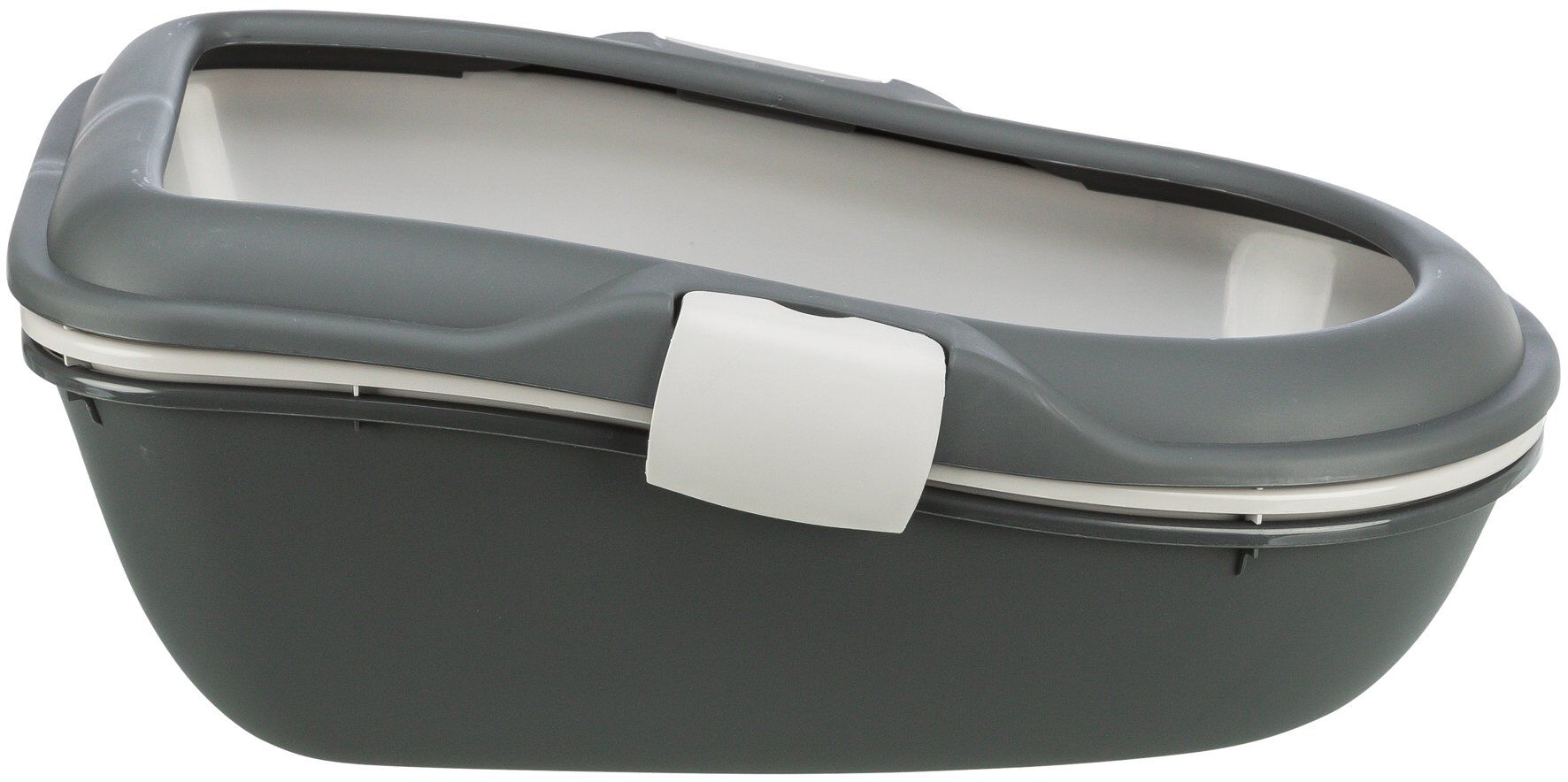 Trixie - Bac &agrave; liti&egrave;re Berto syst&egrave;me de tri  gris/bleu pastel/granit - 39 x 22 x 59 cm Image num&eacute;ro 2