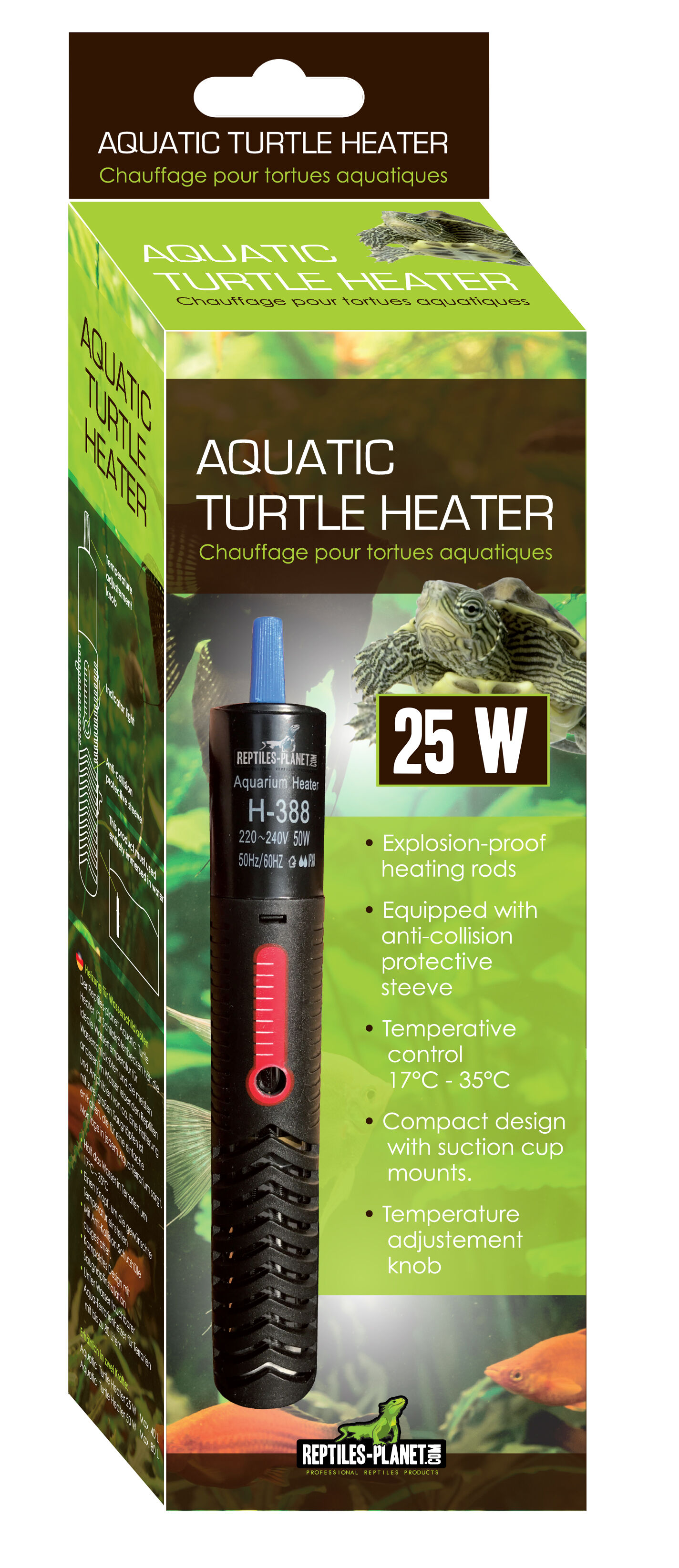 Reptiles Planet - Chauffage Aquatic Turtle Heater - 25W Image num&eacute;ro 1