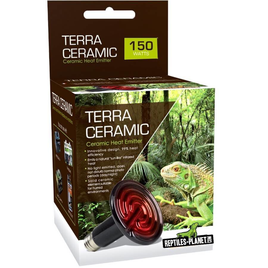 Reptiles Planet - Ampoule C&eacute;ramique Chauffante pour TerrariumTerra Ceramic - 150W Image num&eacute;ro 1