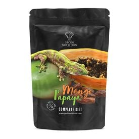 Gecko Nutrition - Aliment Complet Insectes et Mangue Papaye pour Geckos
