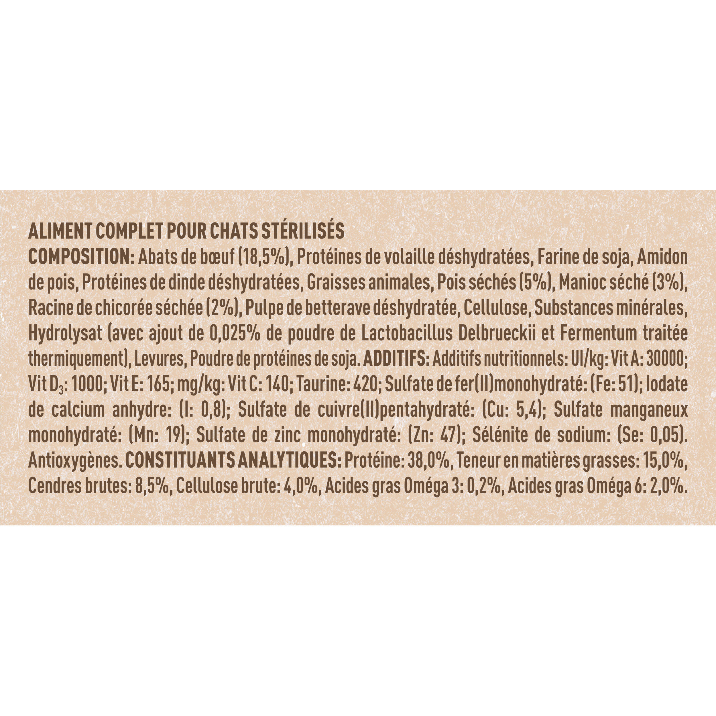 Purina One - Croquettes Adulte Sans C&eacute;r&eacute;ales B&oelig;uf pour chats adultes - 1,1kg Image num&eacute;ro 6