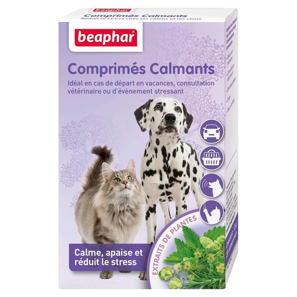 Beaphar - Comprim&eacute;s Calmants Anti-stress pour Chien et Chat - x20 Image num&eacute;ro 1