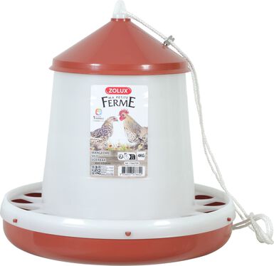 Zolux - Mangeoire Silo Terra pour Basse Cour - 4Kg