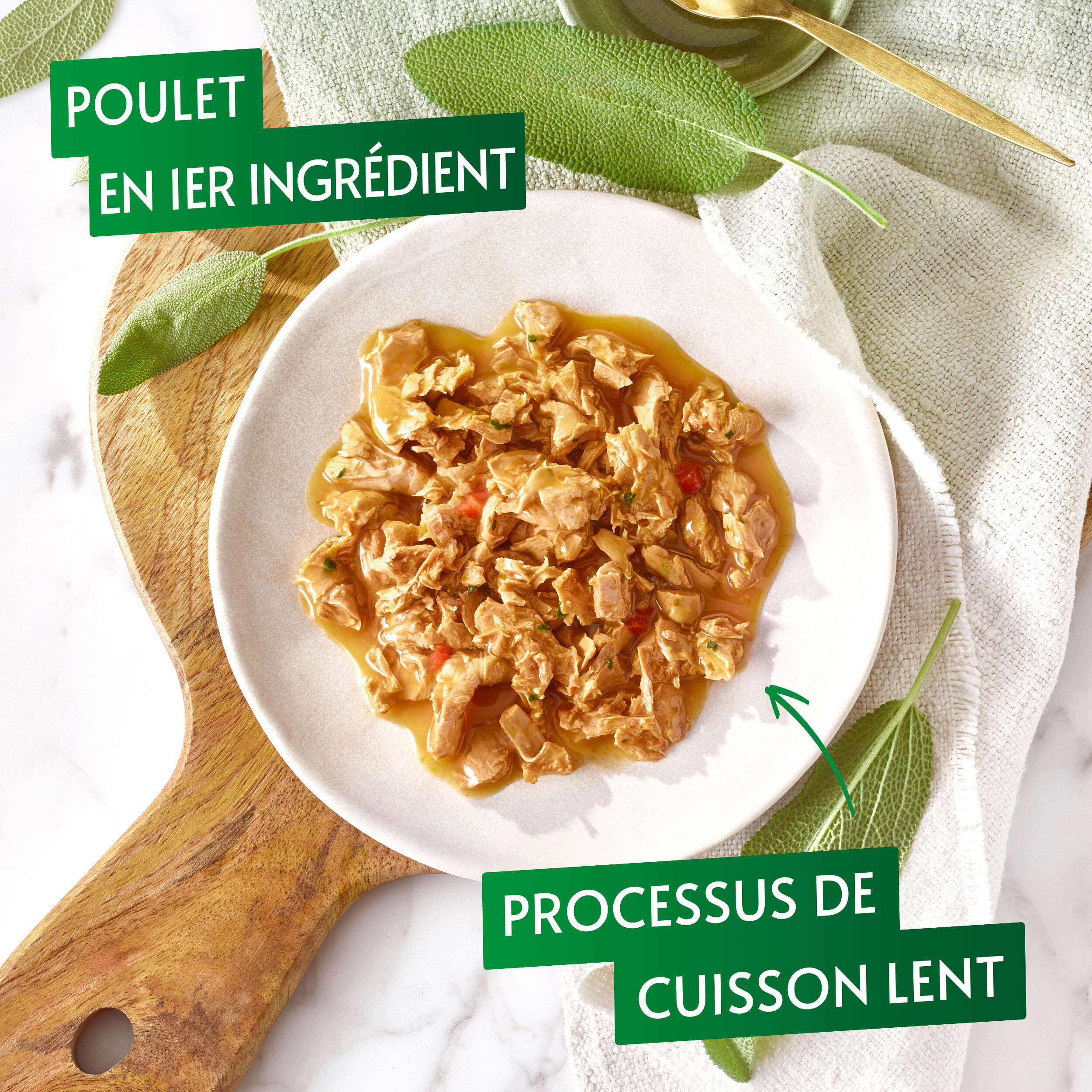 GOURMET - P&acirc;t&eacute;e Nature's Creation Multipack Au Poulet et Dinde pour Chats - 8X85g Image num&eacute;ro 4