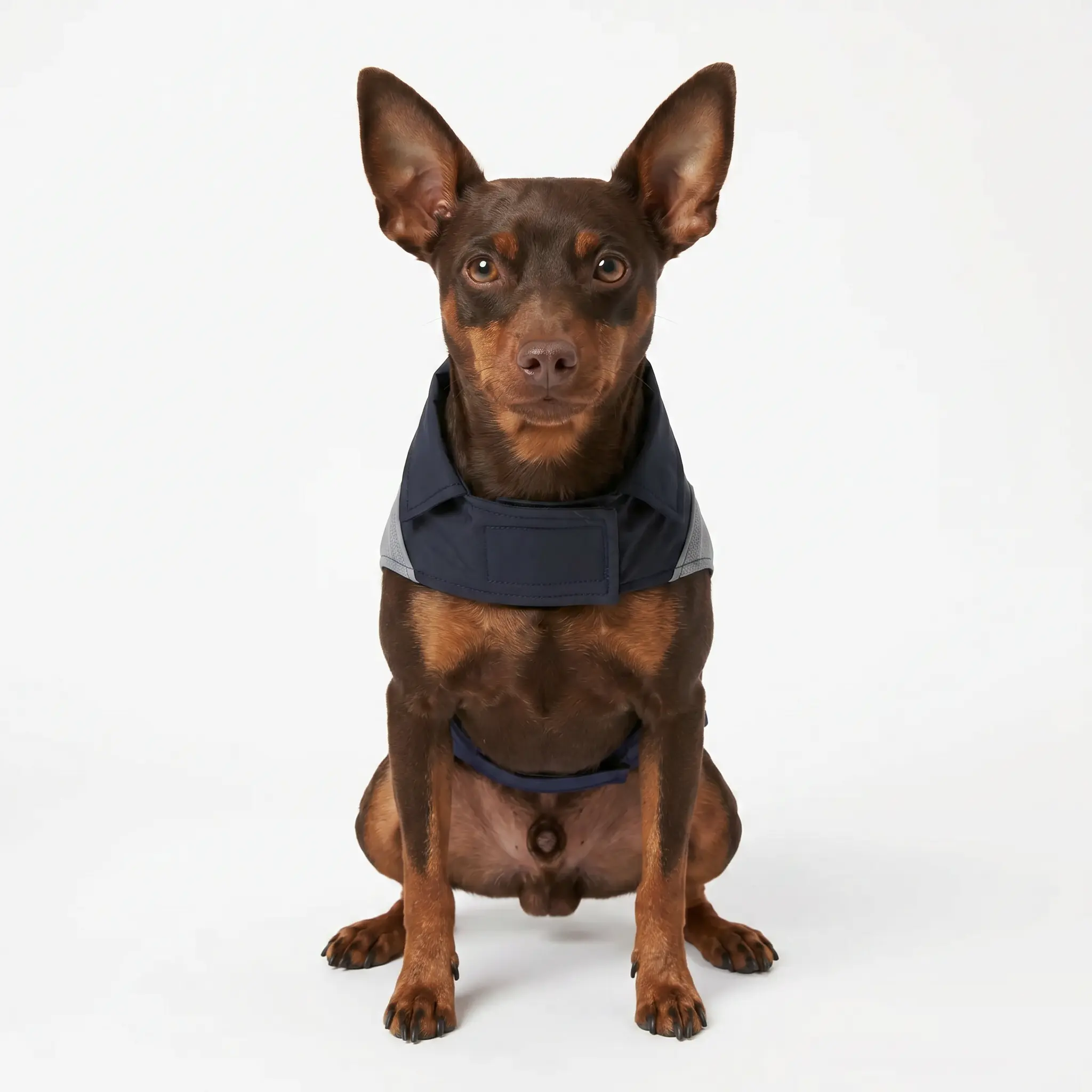 Gotoo - Manteau Imperm&eacute;able Bleu pour Chiens - 40cm Image num&eacute;ro 1