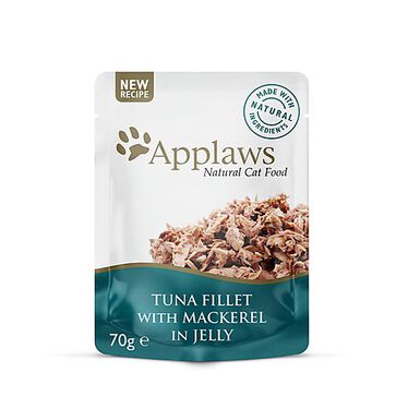 Applaws - Sachet Thon et Maquereau en Gelée pour Chat - 70g