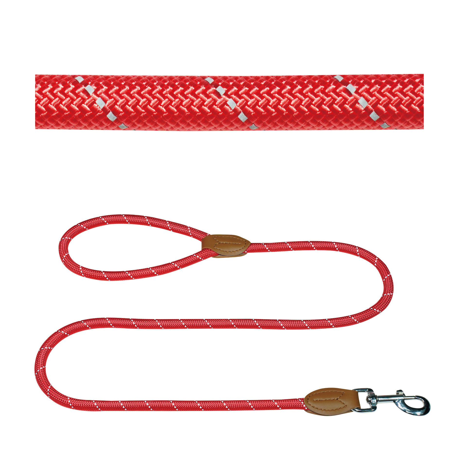 Gotoo - Laisse Corde pour Chien - Rouge Image num&eacute;ro 2