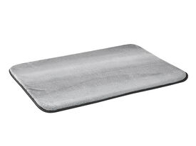 Wikopet - Tapis Plush Mat Gris pour Chiens