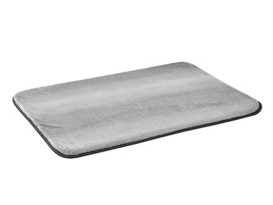 Wikopet - Tapis Plush Mat Gris pour Chiens