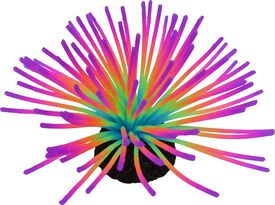 Labeo - Décoration Anémone Phosphorescente Rose pour Aquarium