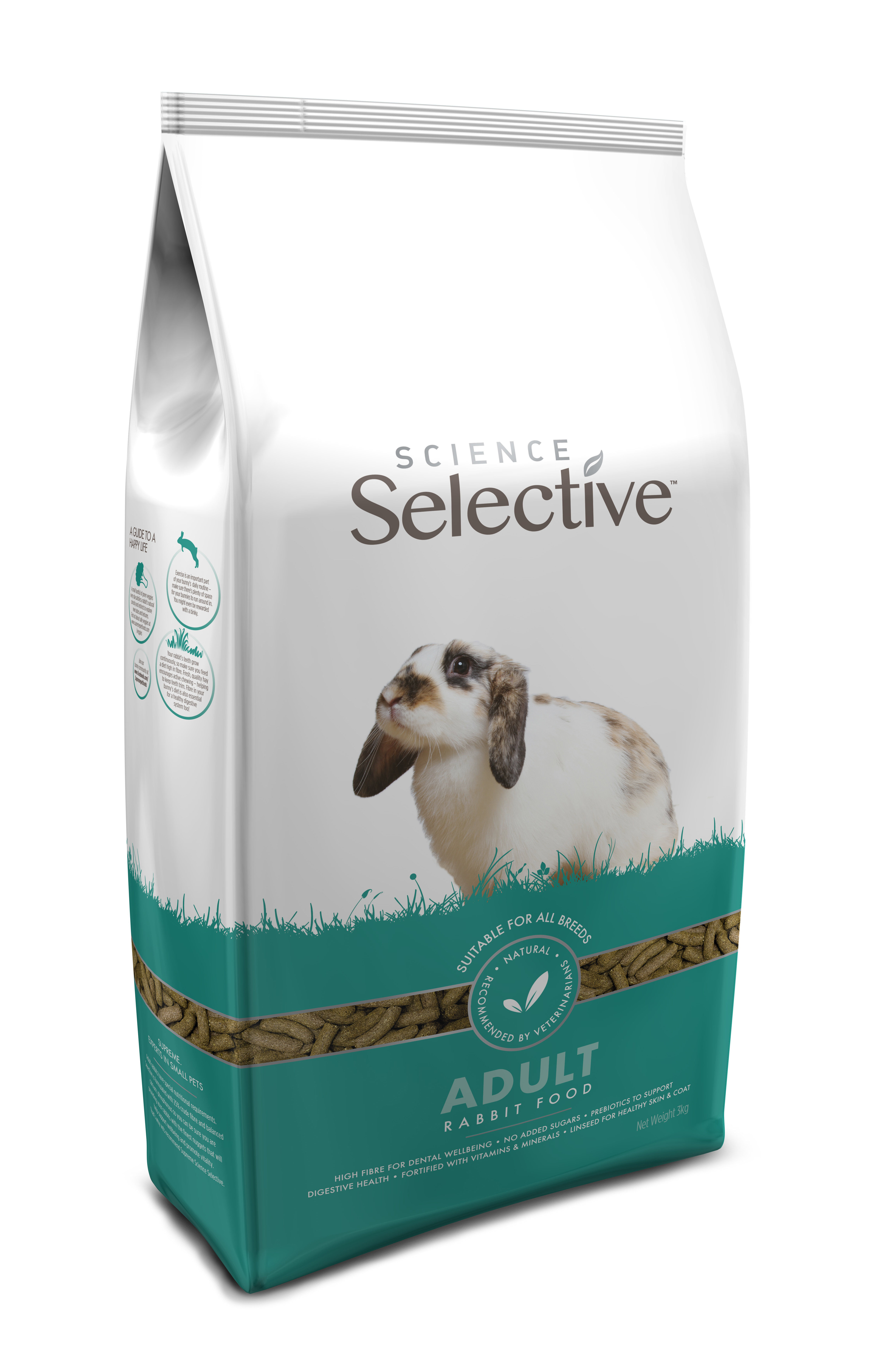 Supreme Science - Aliments Selective pour Lapin - 3Kg Image num&eacute;ro 1