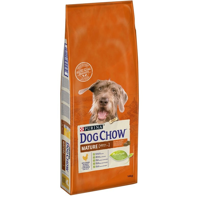 Dog Chow - Croquettes Mature au Poulet pour Chien - 14Kg Image numéro 1 Dog Chow - Croquettes Mature au Poulet pour Chien - 14Kg Image numéro 1