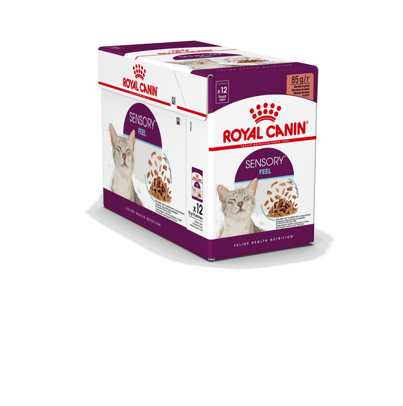 Royal Canin - P&acirc;t&eacute;e Sensory Feel en Sauce pour Chat - 12x85g Image num&eacute;ro 1