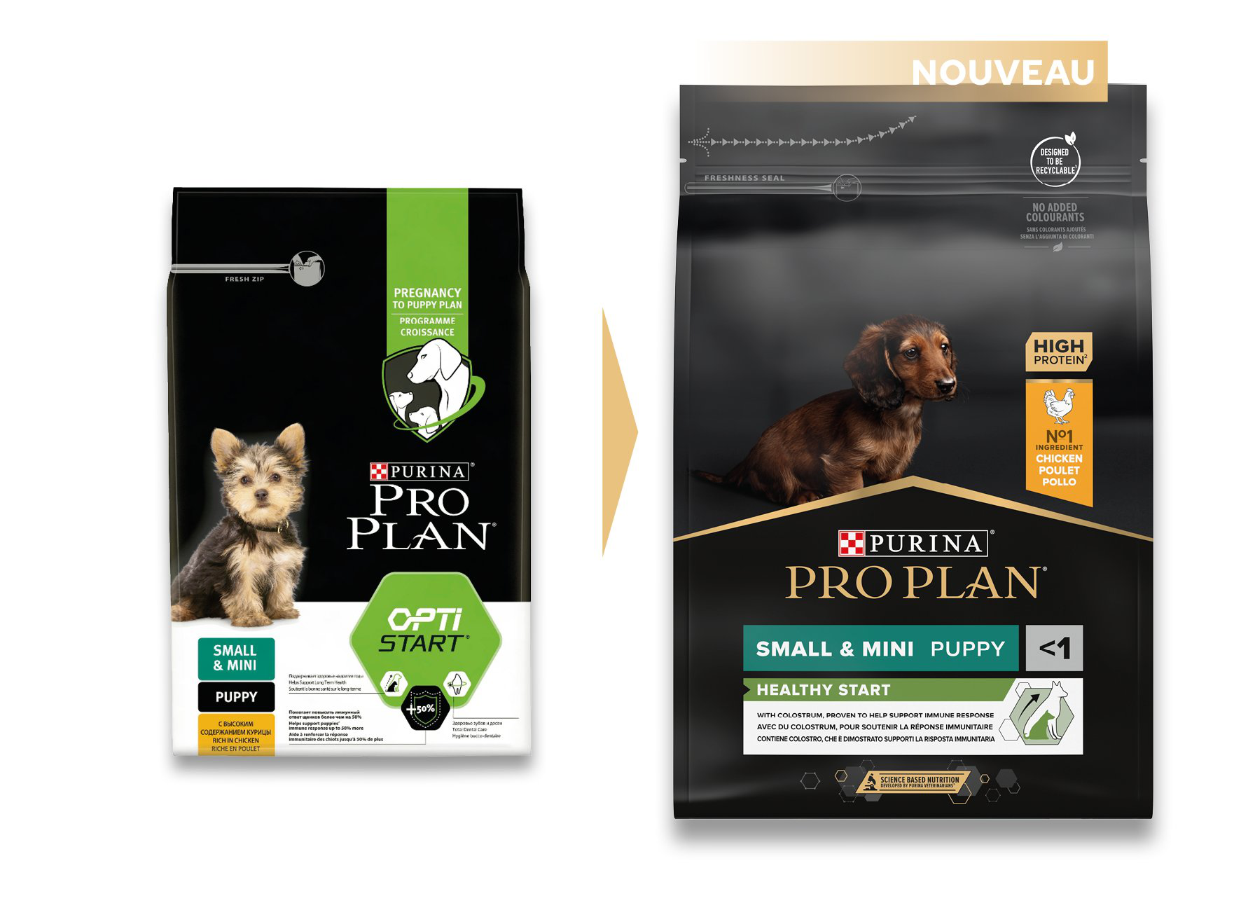 Pro Plan - Croquettes HEALTHY START Small & Mini Poulet pour Chiot - 3Kg Image num&eacute;ro 2