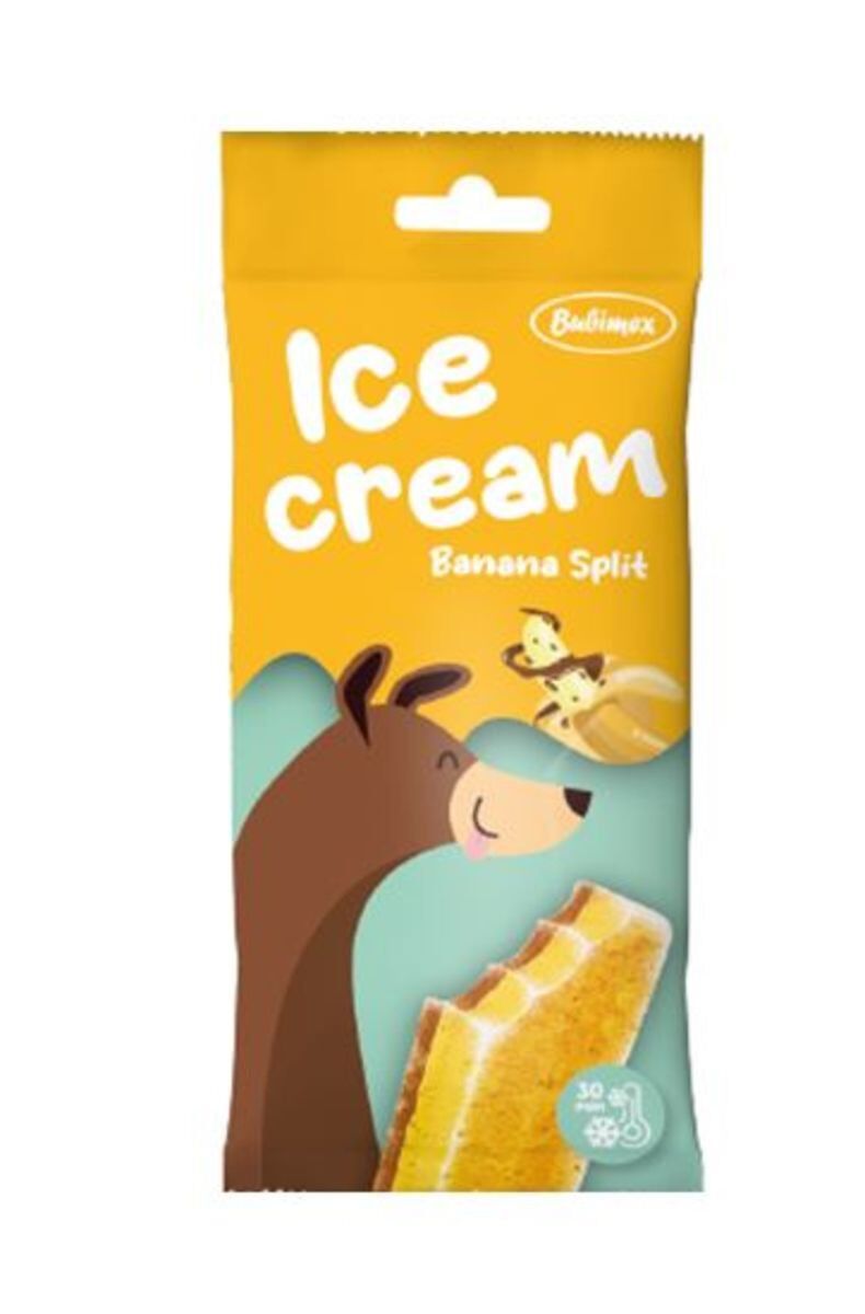 Bubimex - Snack Glace Banana Split pour Chiens - 50g Image num&eacute;ro 1