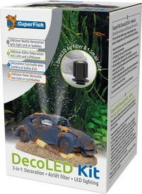 Superfish - Deco Cachette Deco Led Kit Beetle - x1