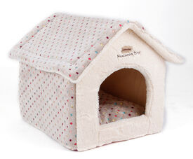 Ferribiella - Maison Moelleuse pour Chiens Beige