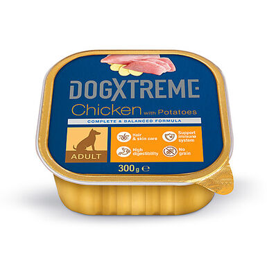 DogXtreme - Boîte au poulet pour Chien Adulte - 300g