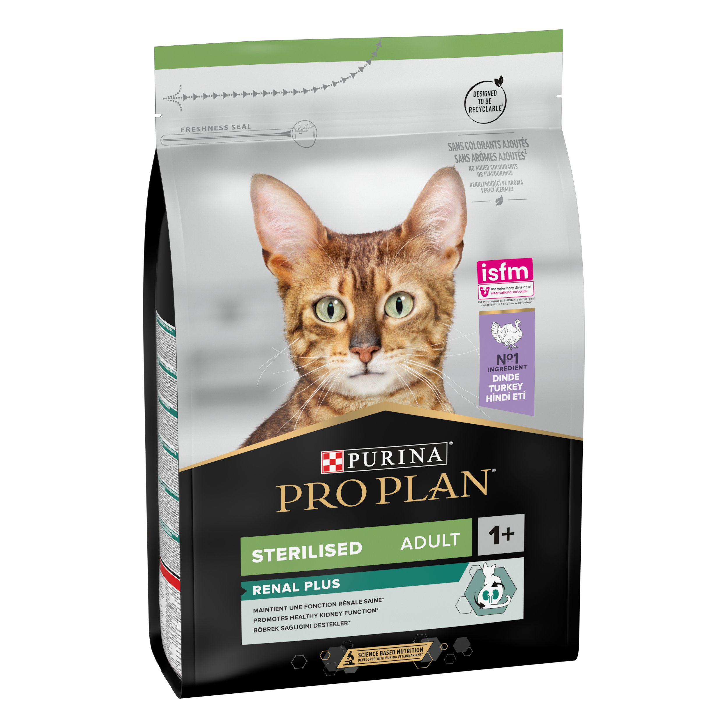 Pro Plan - Croquettes Sterilised &agrave; la Dinde pour Chat Adulte St&eacute;rilis&eacute; - 3Kg Image num&eacute;ro 2