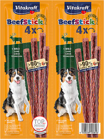 Vitakraft - Bâtonnets Beef Stick Gibier pour Chien - 4x12g