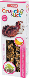Zolux - Friandises Crunchy Stick Banane et Sarrasin pour Cochon d'inde - 115g