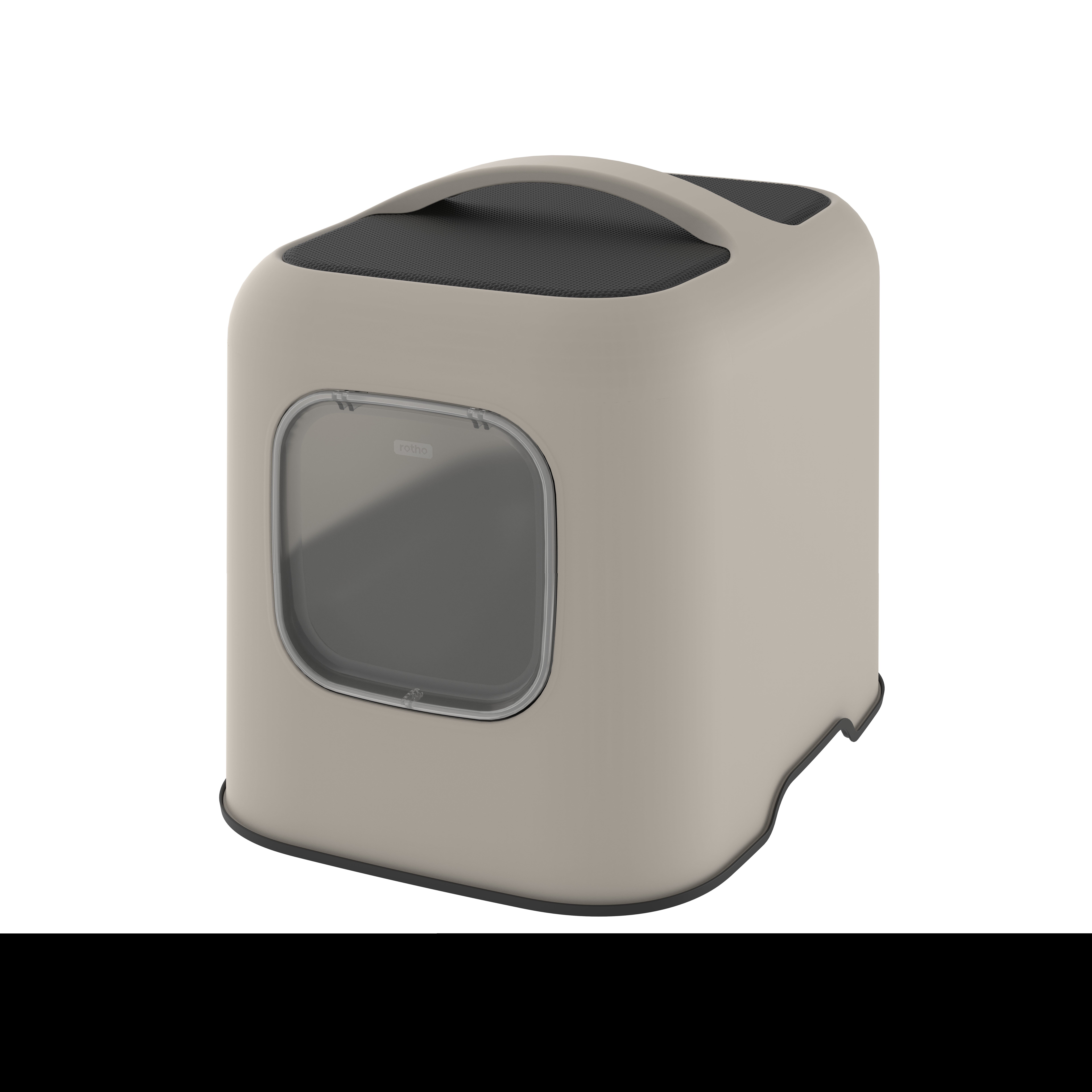 Rotho MyPet - Maison de Toilette Biala pour Chat - Cappuccino Image num&eacute;ro 1