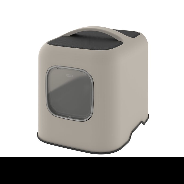 Rotho MyPet - Maison de Toilette Biala pour Chat - Cappuccino Image numéro 1 Rotho MyPet - Maison de Toilette Biala pour Chat - Cappuccino Image numéro 1