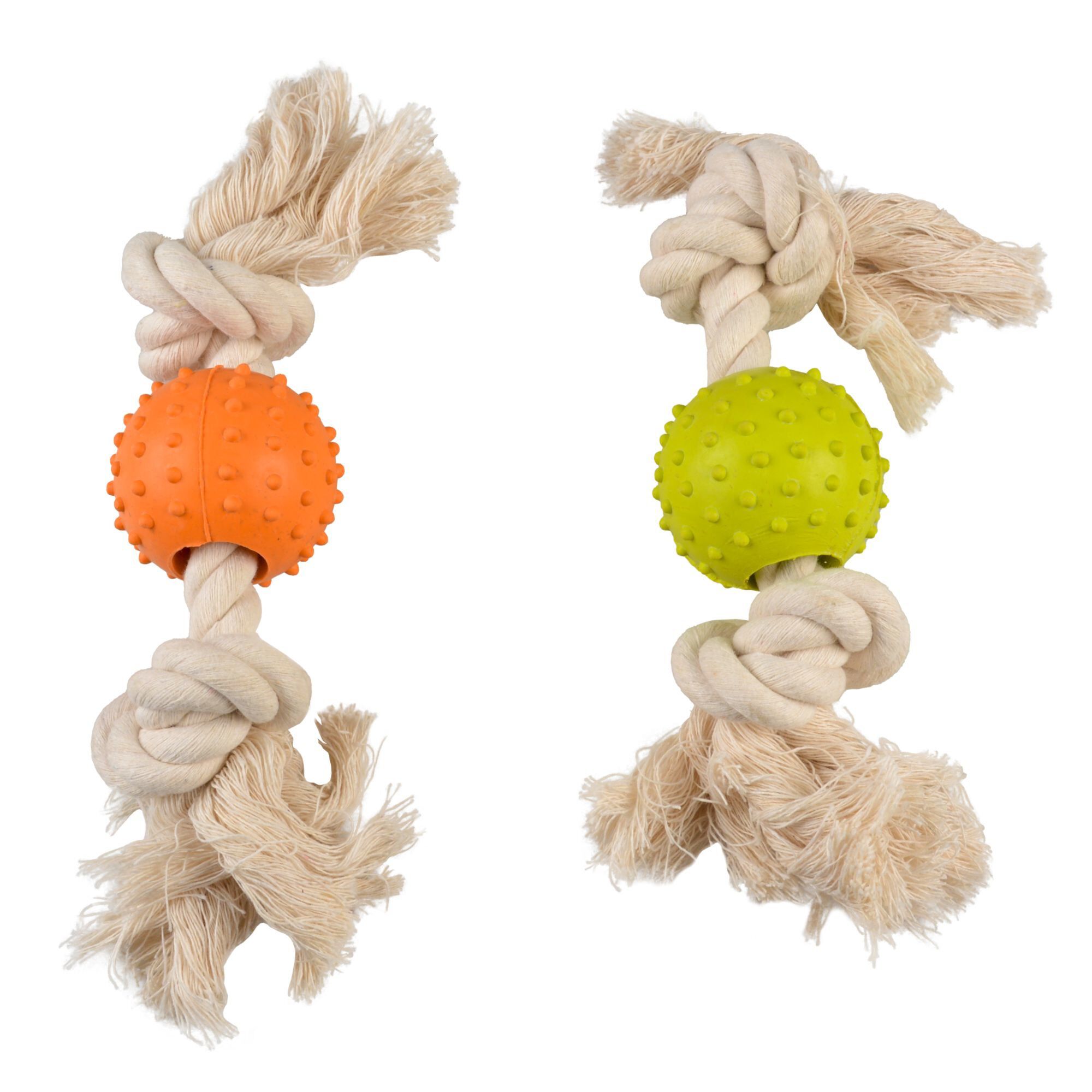 Duvoplus - Jouet Balle Eco Caoutchouc pour Chien - 27x5x5cm Image num&eacute;ro 2