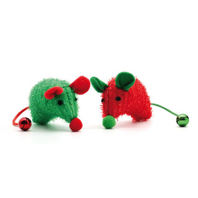 Croci - Jouet Souris Xmas pour Chats - 6cm