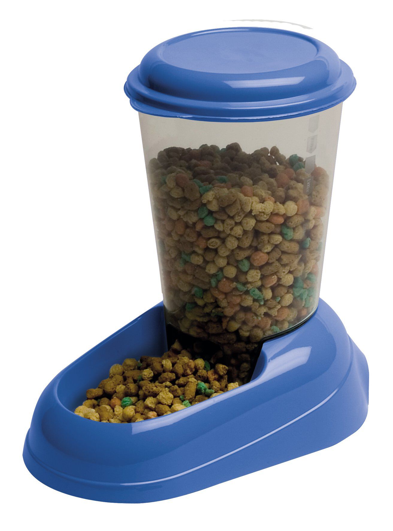 Ferplast - Distributeur de Croquettes Zenith pour Chiens et Chats - Bleu Image num&eacute;ro 3
