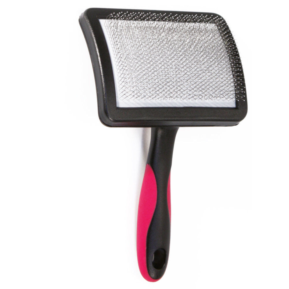 Croci - Brosse Double Carder Vanity Poils Long Plastique pour Chiens - XL Image num&eacute;ro 1