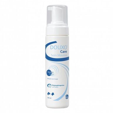 Ceva - Soin Mousse Nettoyante Douxo Care pour Chiens et Chats - 200ml