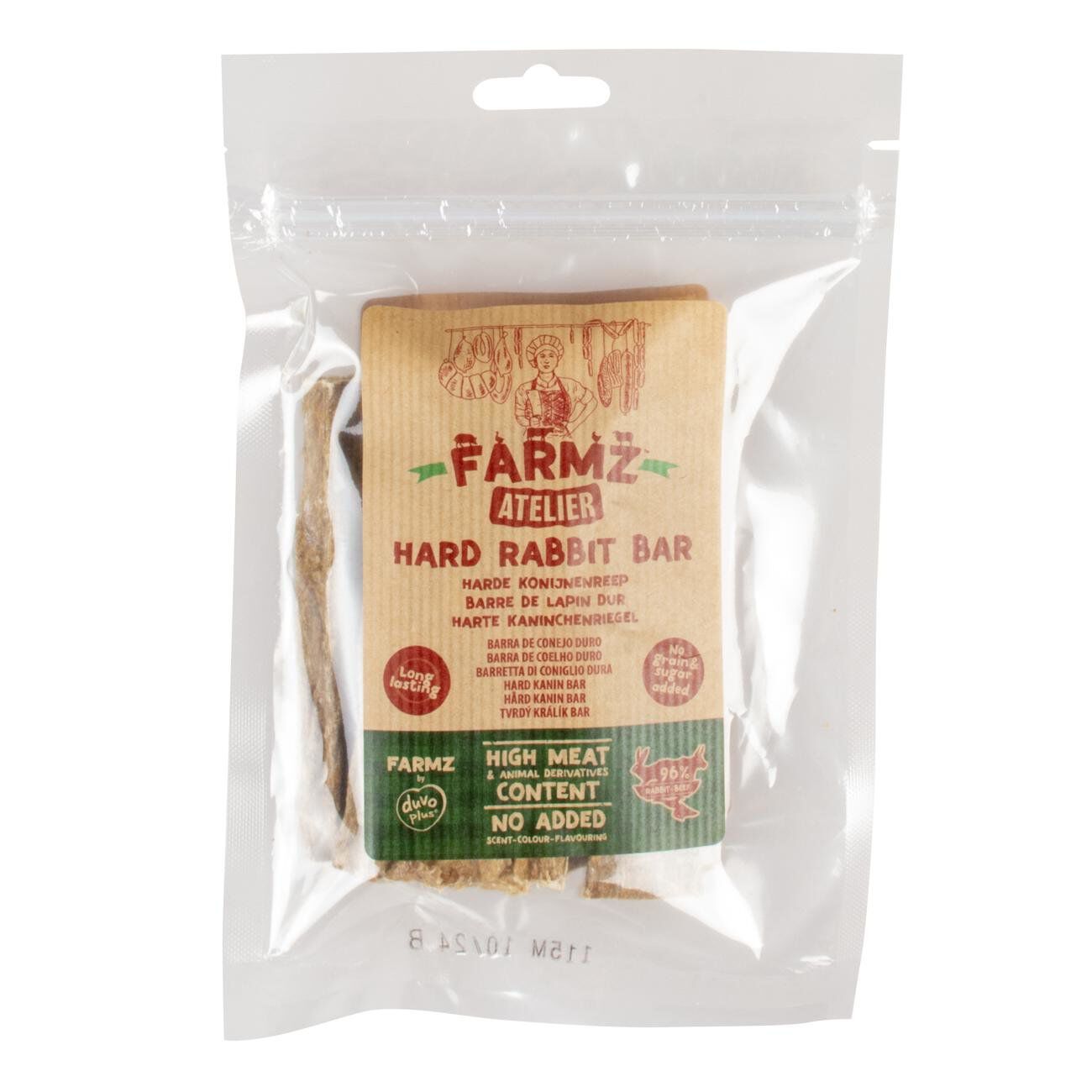 Duvoplus - Farmz Atelier Barre de lapin dur - S (11cm, 5pcs, 100g) Image num&eacute;ro 1